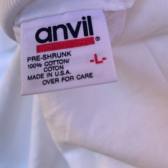 Barbra Streisand T-Shirt MGM Grand The Concert 1994 White Large Beret Smile - Picture 5 of 6